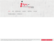 Tablet Screenshot of ihpe.es